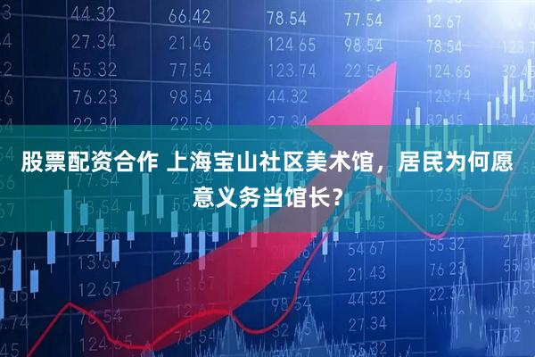股票配资合作 上海宝山社区美术馆，居民为何愿意义务当馆长？